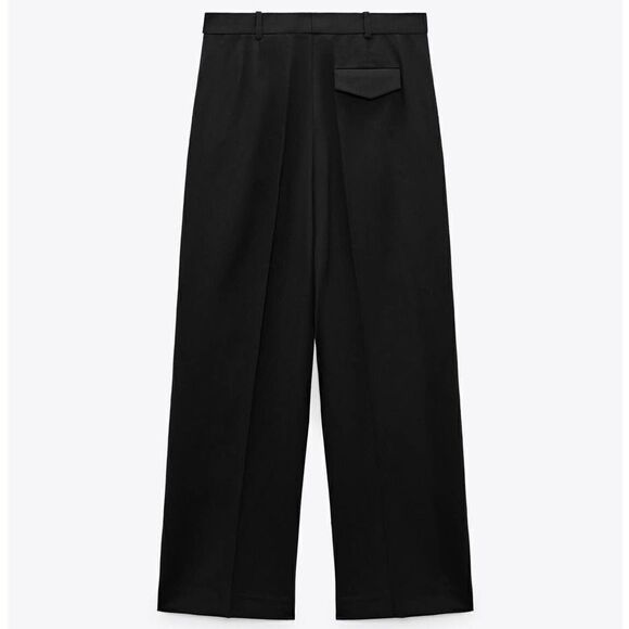 ZARA WOOL BLEND MENSWEAR STYLE PANTS LIMITED EDITION - Picture 3 of 8